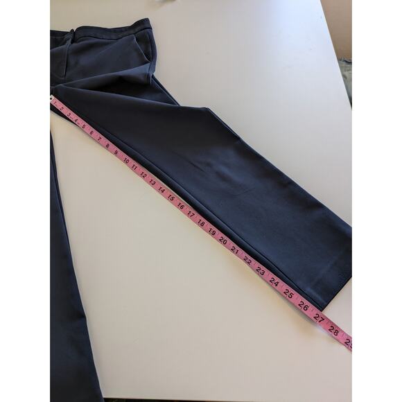 Tibi New York Pants Trousers Slim Ankle Career Office Work Navy Blue Size 4 - Picture 13 of 13